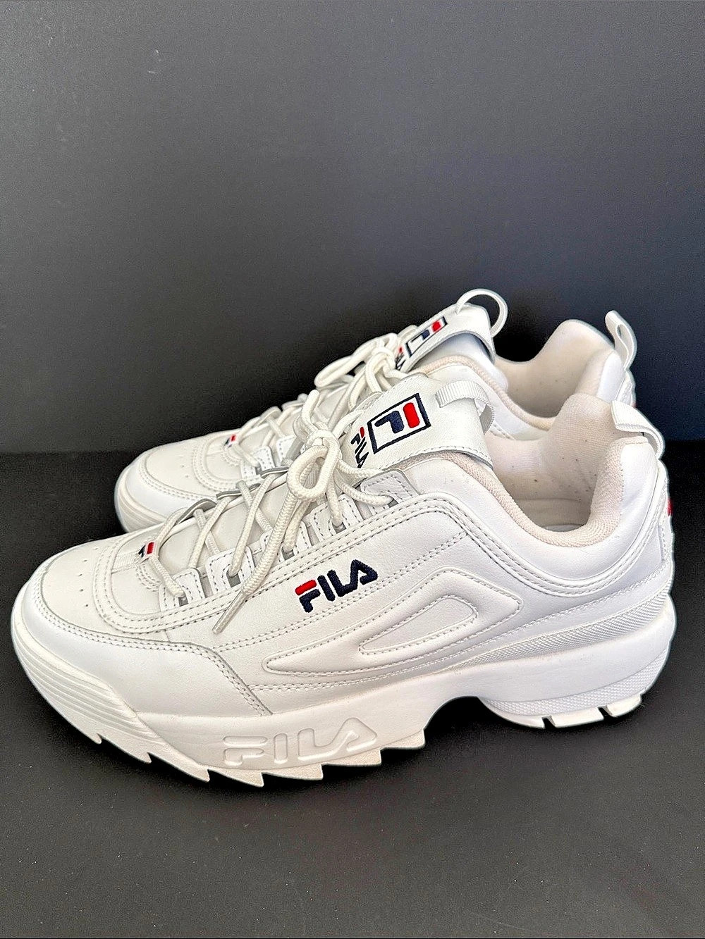 Fila Disruptor II Men’s White Sneakers US 11.5